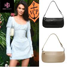 PRE ORDER Celeb Kendall Premium Croc Small Shoulder Bag Vintage ...