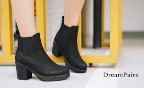 Amazon.com | DREAM PAIRS Women's High Heel Ankle Boots | Ankle ...